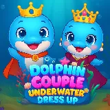 Dolphin Couple Underwater Dress Up