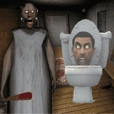 Побег от туалета Скибиди и Грэни