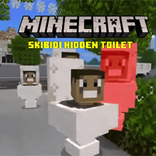 Скрытый туалет Скибиди в Minecraft Скрытый туалет Скибиди в Minecraft