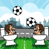 Туалет Скибиди жонглирует шариком