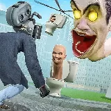 Выживание в туалете Skibidi TopDown