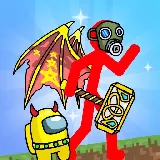 Stickman Mega Boss: Battles!