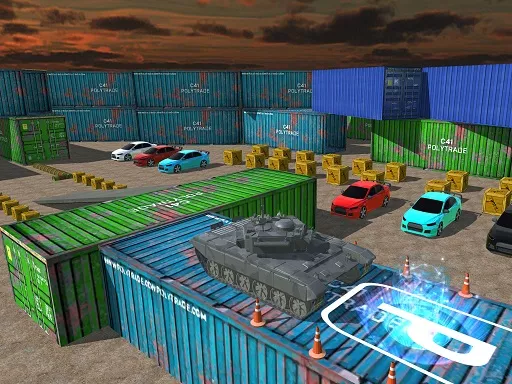3D-симулятор парковки танков  3D-симулятор парковки танков